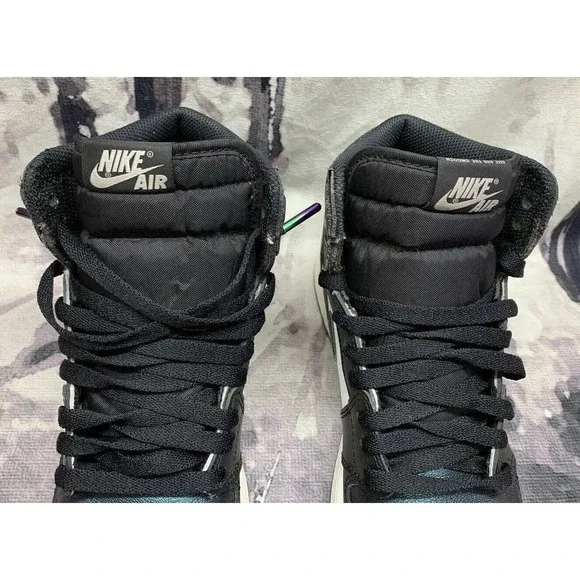 Nike Air Jordan Retro 1 All Star Game ASG Chameleon Size 6.5 Y Green - Picture 6 of 12